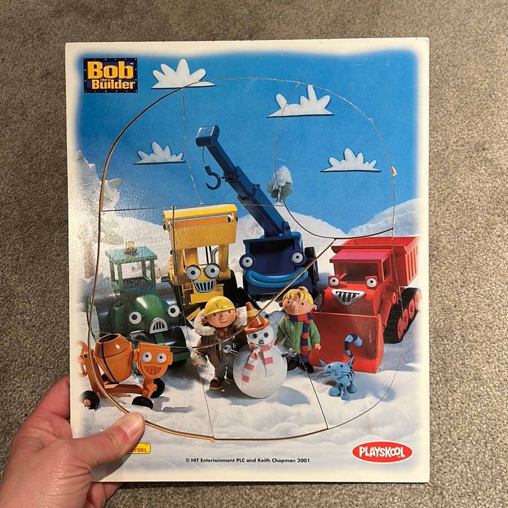 Bob the Builder playskool puzzle